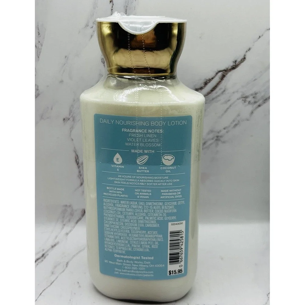Bath & Body Works Saltwater Breeze 3pc Set Fragrance Mist Lotion Body Wash